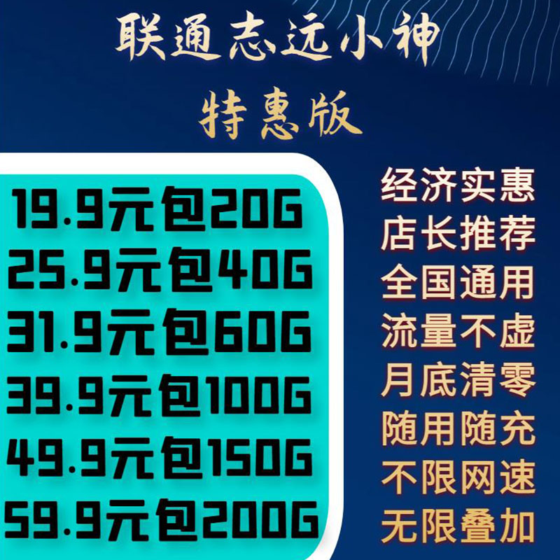 175联通小神卡特惠版